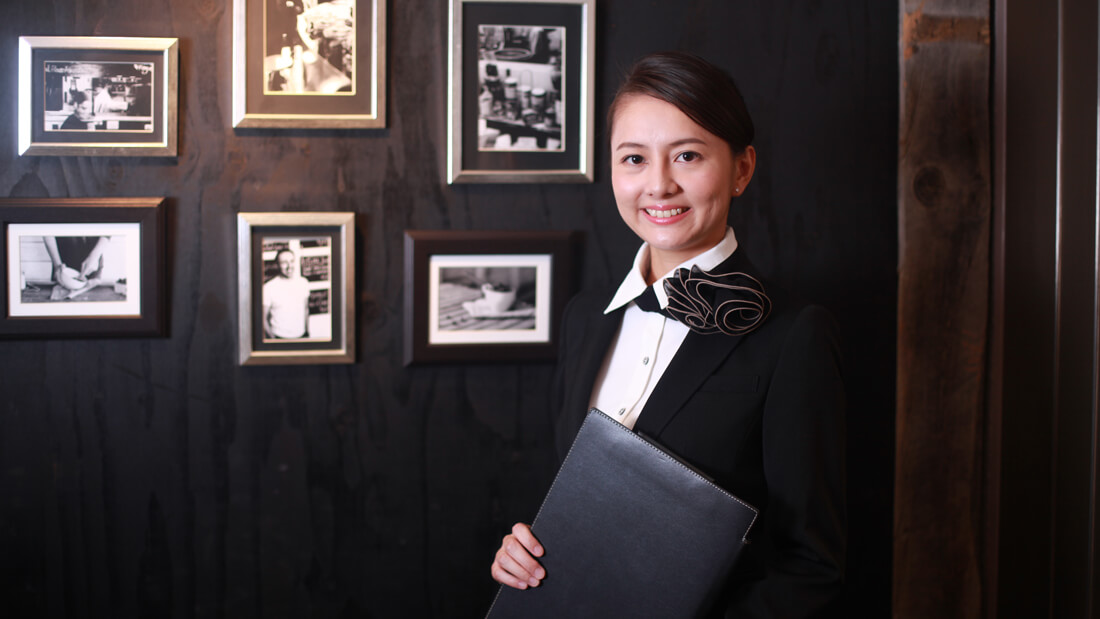 レセプショニストが常駐