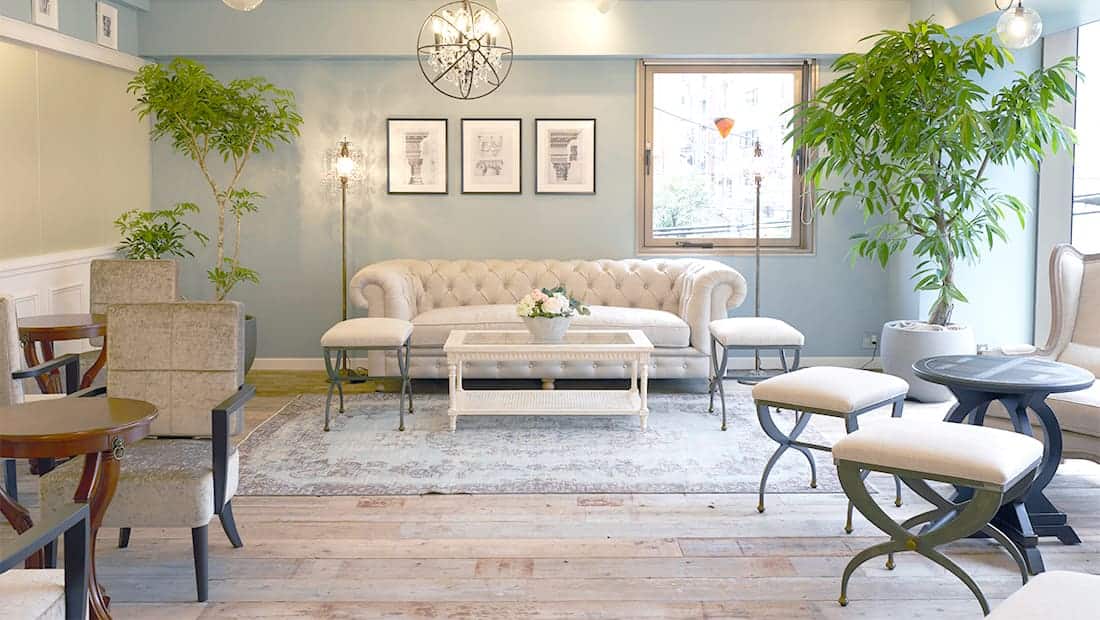 5つ星ホテルのようなエレガントなお部屋