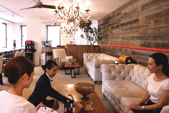 お茶出しサービス