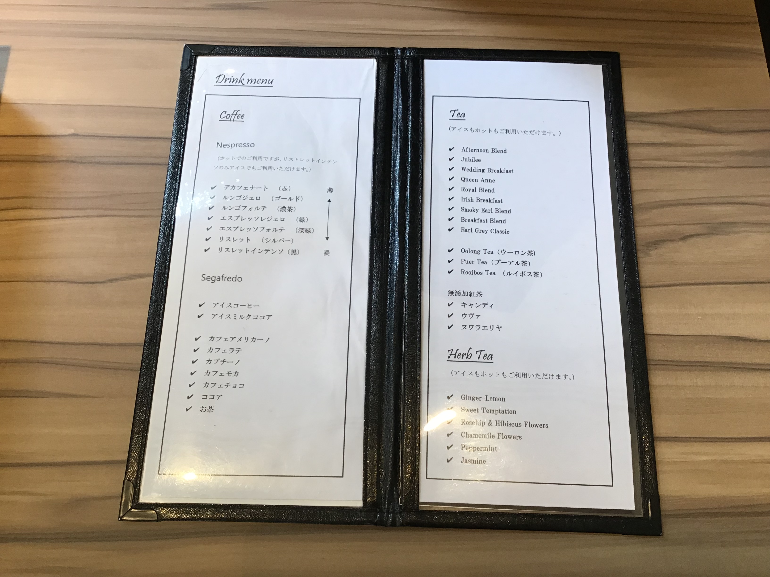 ドリンクカウンターをリニューアルしました！