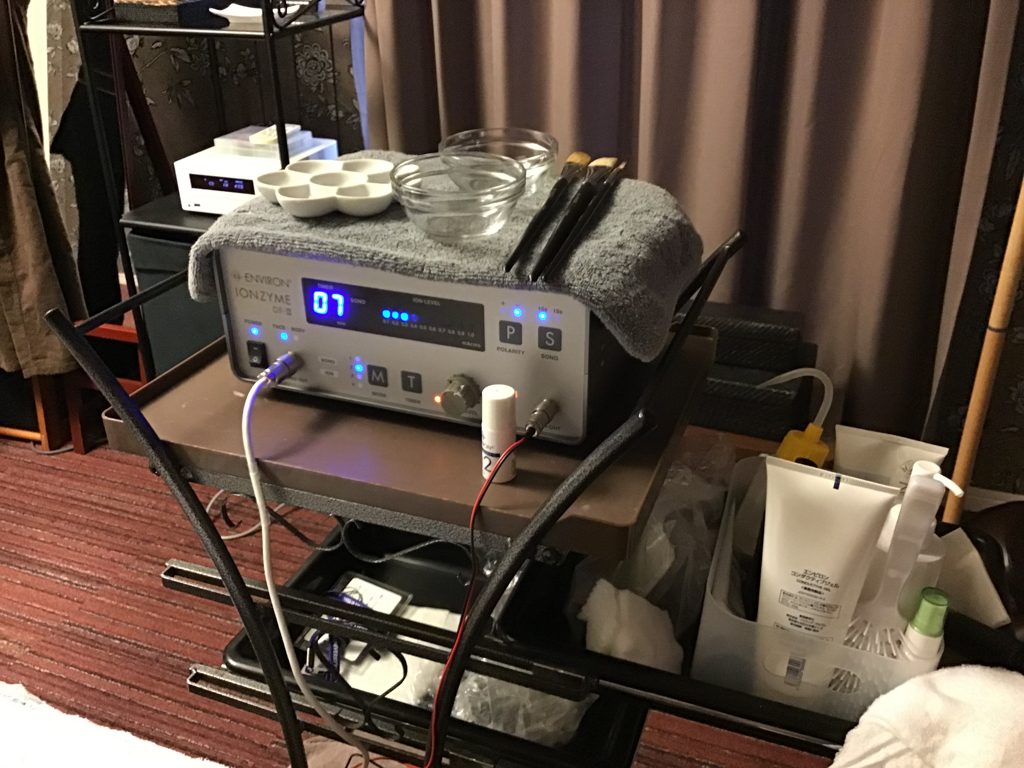 ロッカーでもこだわりの美容機器を収納できます！