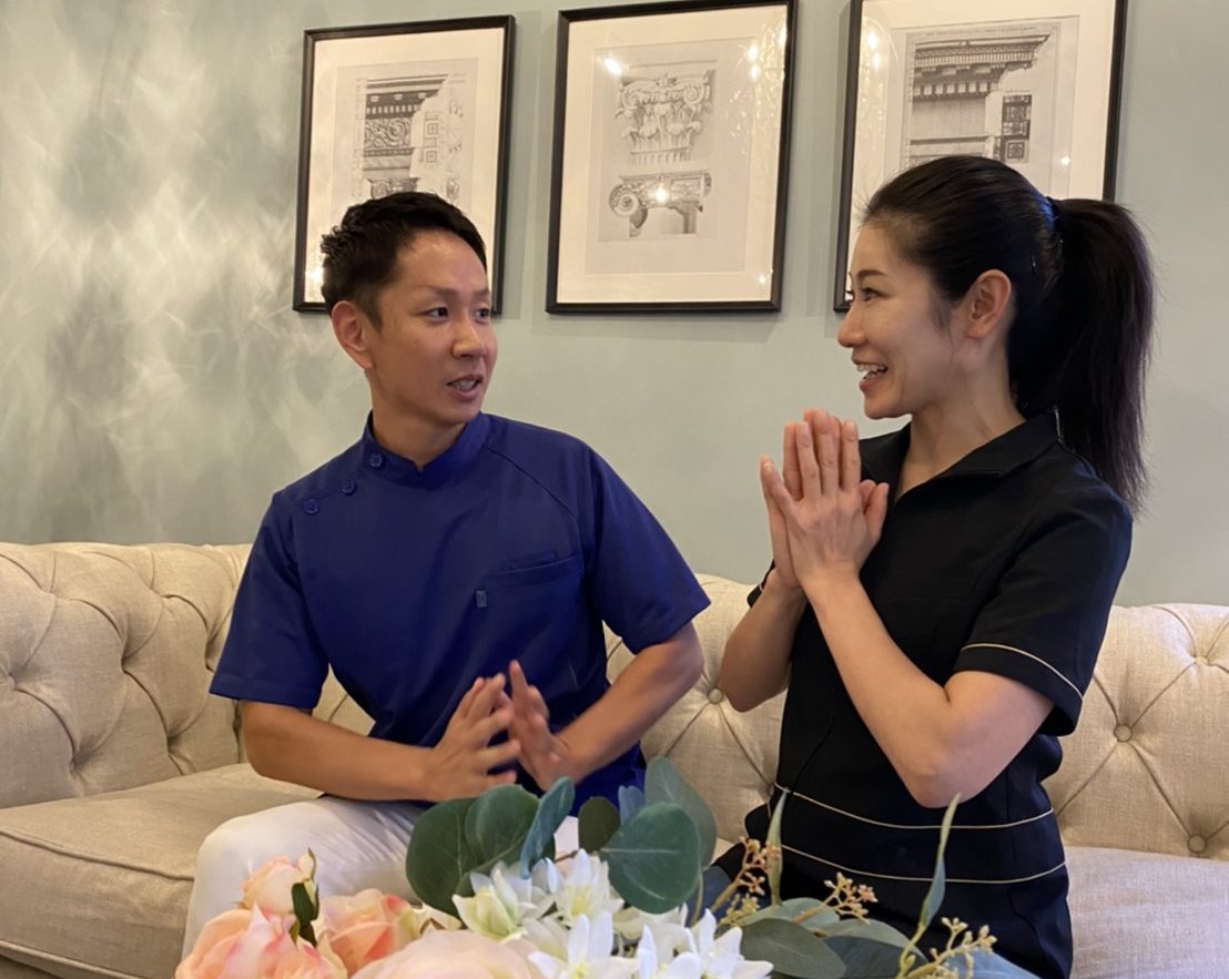 横浜市郊外に5店舗の整体やエステサロンを運営されている 株式会社わくわくホールディングスの山下様と髙橋様。 グラマラスエイチ横浜西口と麻布広尾の 相互プランをご利用いただき、東京・神奈川とご活躍の幅を広げていらっしゃいます。