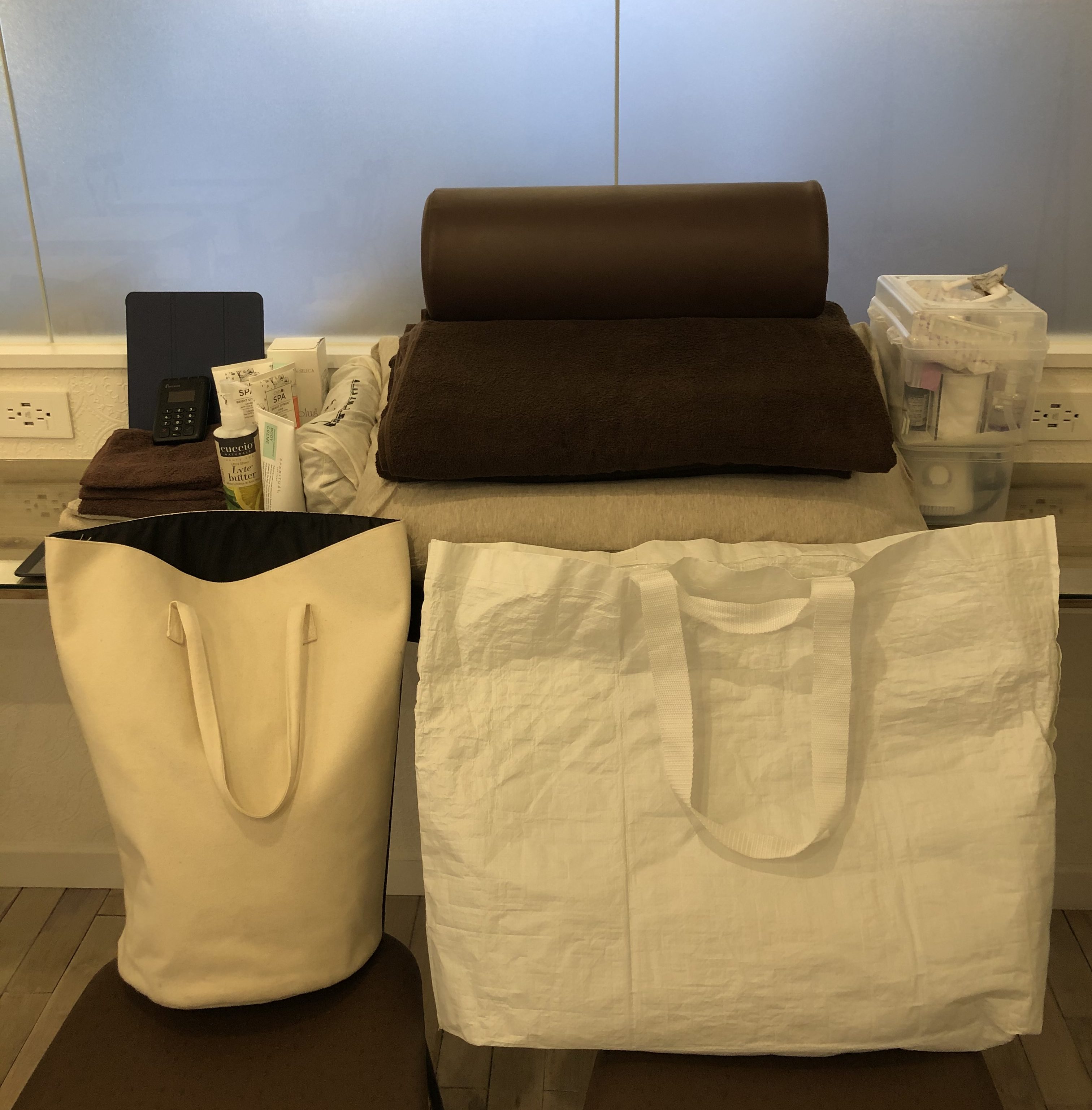 雨の日はロッカーのありがたみを実感します。